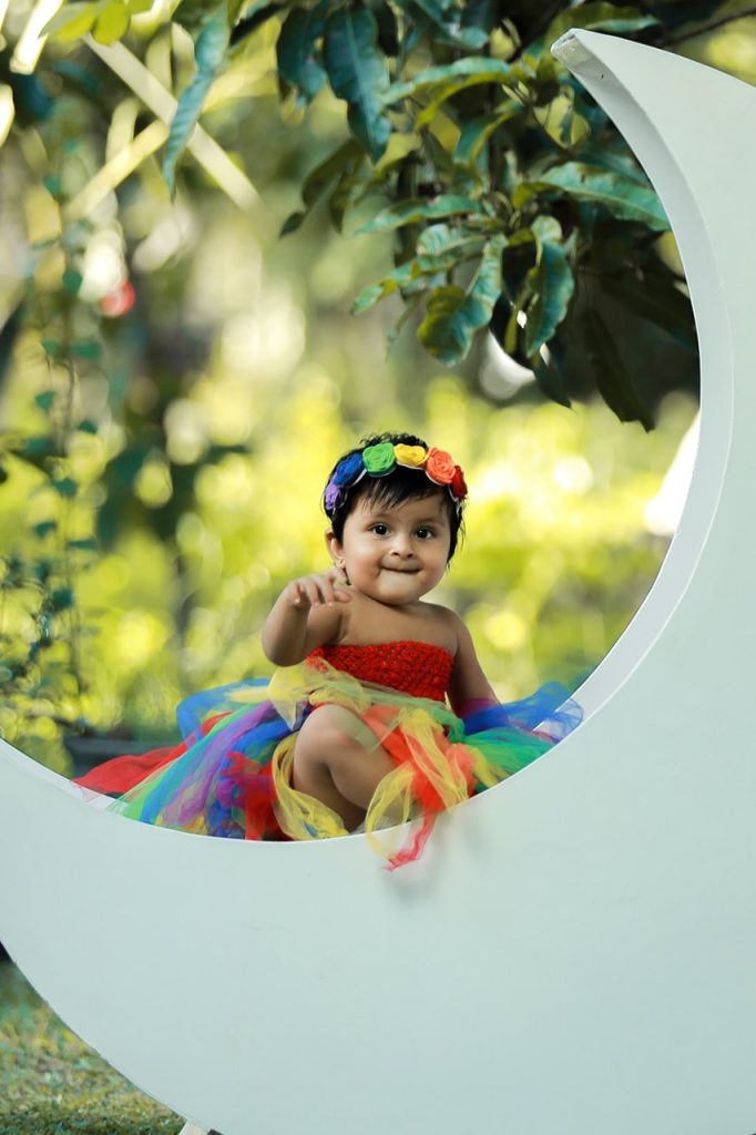 Smiling baby